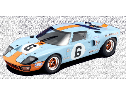 Ford GT40 Mk I #6 Winner 24h LeMans 1969 Ickx, Oliver WERK83 1/12