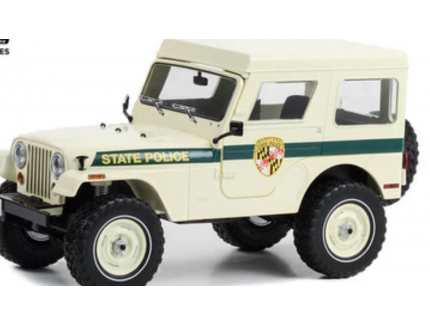 Maryland State Police 1983 Jeep CJ-5 Hardtop GREENLIGHT 1/18