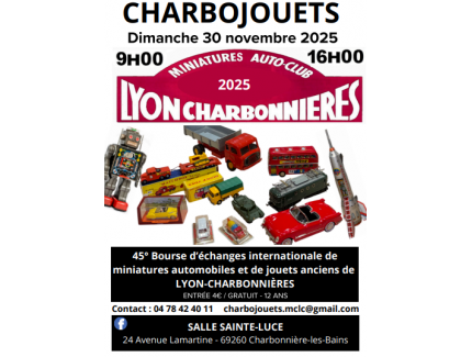 Charbojouets - Bourse aux jouets de Charbonnières
