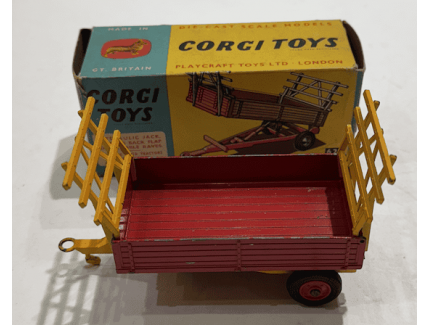 FARM TIPPER TRAILER CORGI TOYS  1/43