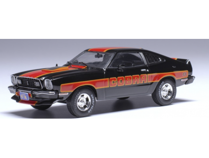 Ford Mustang II Cobra 1977 Black decorated IXO 1/43