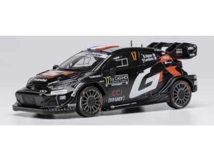 Toyota Yaris GR Hybrid Rally1 17 Winner Rallye Monte Carlo 2025  IXO 1/43