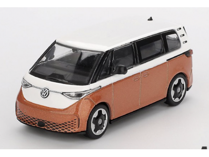 VOLKSWAGEN ID.BUZZ Caravelle Candy White/Energetic Orange 2024 MINI GT 1/64