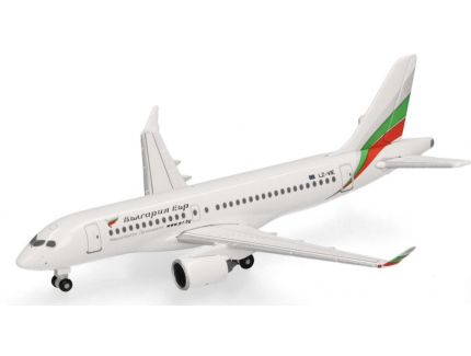 Airbus A220-100 Bulgaria Air LZ-VIE herpa 1/500