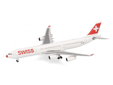 Swiss International Air Lines Airbus A340-300 HB-JMA herpa 1/500