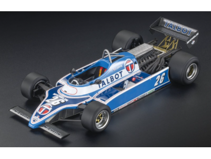 LIGIER JS17B LAFFITE GP DETROIT 1982 GP REPLICAS 1/18°