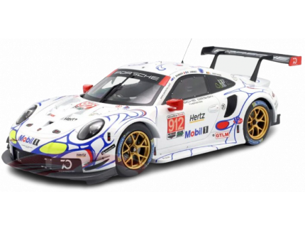 Porsche 911 (991) RSR #912 Petit LeMans 2018 IXO 1/18