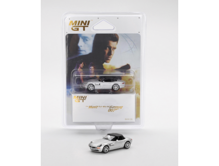BMW Z8 "The Welt Ist Nicht Genug" 007 Mini GT 1/64°