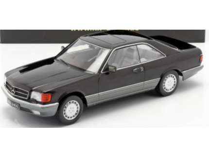 Mercedes 560 SEC C126 1985 Black KK Scale 1/18