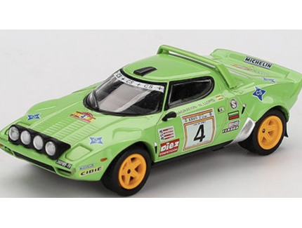 LANCIA Stratos HF N°4 Champion Rallye Espagne 1979 MINI GT 1/64