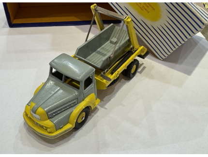 UNIC CAMION MULTIBENNE MARREL JAUNE CITRON DINKY TOYS 1/43°