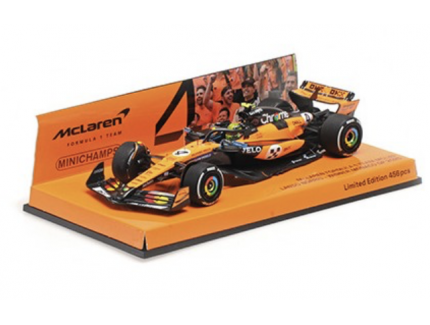 McLaren Mercedes MCL39 4 Lando Norris F1 Winner Monaco 2025 Minichamps 1/43