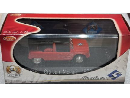 CITROEN MÉHARI 1970 POMPIER SOLIDO 1/43