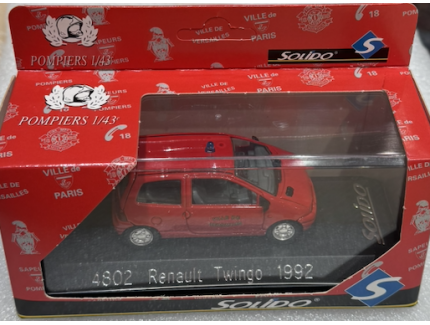 RENAULT TWINGO 1992 FIREFIGHTER SOLIDO 1/43