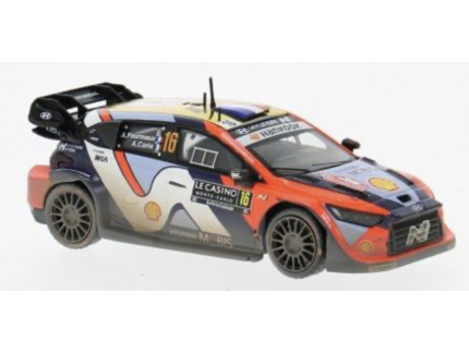 HYUNDAI I20 N RALLY1 #16 FOURMAUX/CORIA WRC RALLYE MONTE-CARLO 2025 IXO 1/43