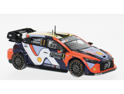 HYUNDAI I20 N RALLY1 #1 NEUVILLE/WYDAEGHE WRC RALLYE MONTE-CARLO 2025 IXO 1/43