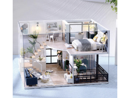 PUZZLE 3D MAISON MINIATURE COZY TIME