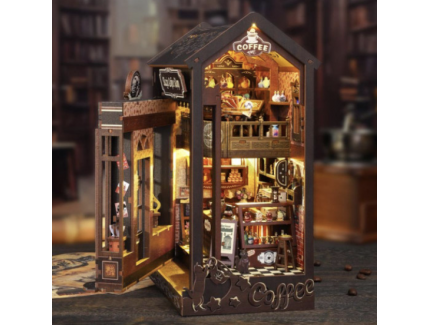 PUZZLE 3D SERRE LIVRES BOOK NOOK MAGIC COFFEE SHOP