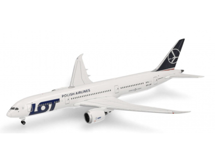 LOT Polish Airlines Boeing 787-9 Dreamliner SP-LSF HERPA 1/500