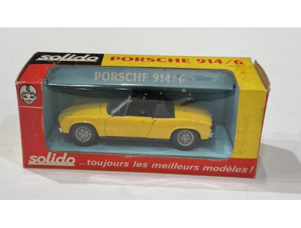 PORSCHE 914/6 YELLOW SOLIDO 1/43°