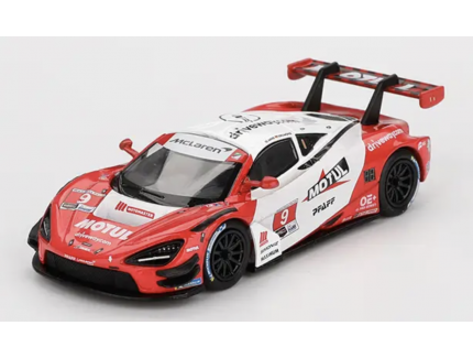 MCLAREN 720S GT3 EVO PFAFF MOTORSPORTS LAGUNA SECA 2024 MINI GT 1/43