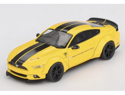 FORD Mustang LB-WORKS Triple Yellow 2015 MINI GT 1/64