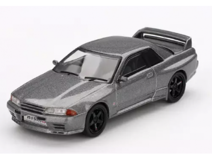 Nissan Skyline GT-R (NISMO BNR32 CRS Version) - Gris métallisé foncé MINI GT 1/64
