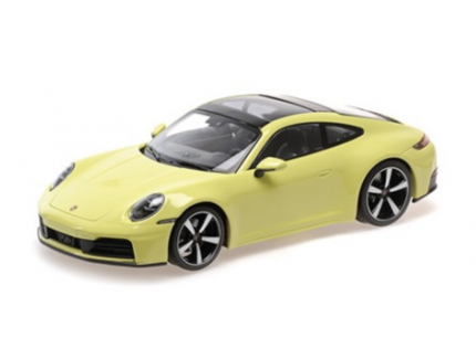 Porsche 911 992.2 Carrera Coupe 2024 JAUNE Metallic MINICHAMPS 1/43
