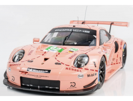PORSCHE 911 RSR PINK PIG #92 1er des 24H du Mans 2018 IXO 1/12
