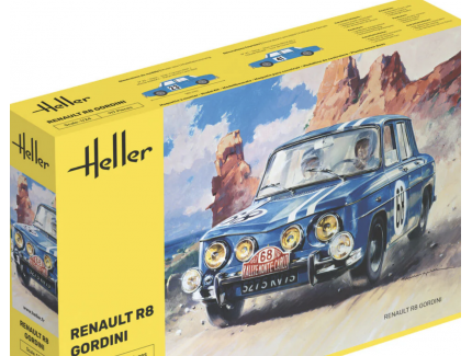 RENAULT R8 GORDINI HELLER 1/24