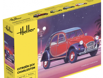 CITROEN 2CV CHARLESTON HELLER 1/24