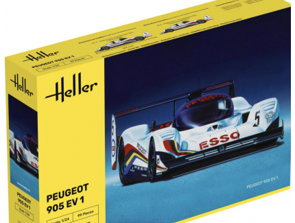 PEUGEOT 905 EV 1  HELLER 1/24
