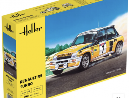 RENAULT R5 TURBO HELLER 1/24