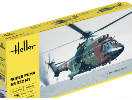 SUPER PUMA AS 332 M1 HELLER 1/72