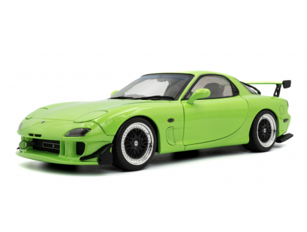 MAZDA RX7 FD3RS SOLIDO WORKS NEON GREEN 1999 SOLIDO 1/18