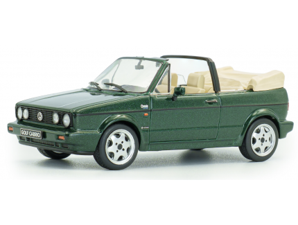 VOLKSWAGEN GOLF CABRIO CLASSIC LINE – CLASSIC GREEN – 1992 Solido 1/43