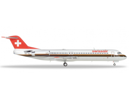 Swissair Fokker 100 HERPA 1/200