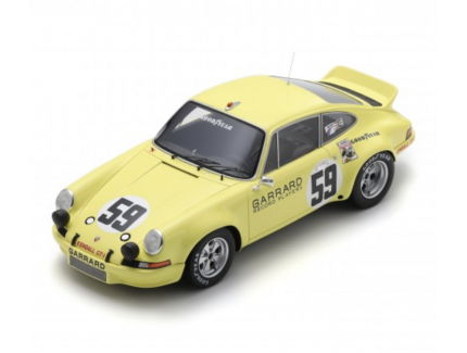 PORSCHE 911 Carrera RSR N°59 Vainqueur 12H Sebring 1973 SPARK 1/18