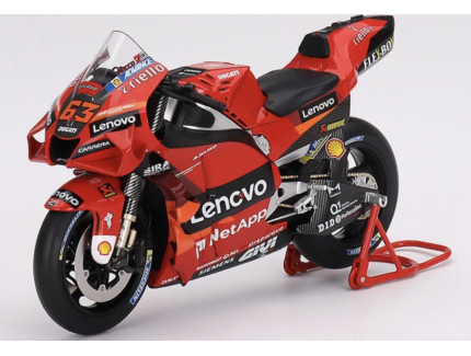 DUCATI Desmosedici GP22 N°63 2022 Francesco Bagnaia TSM 1/12