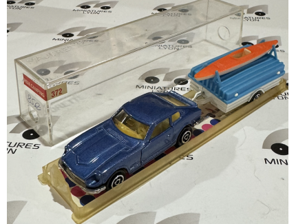 DATSUN 260 Z + REM CAMPING MAJORETTE 1/66