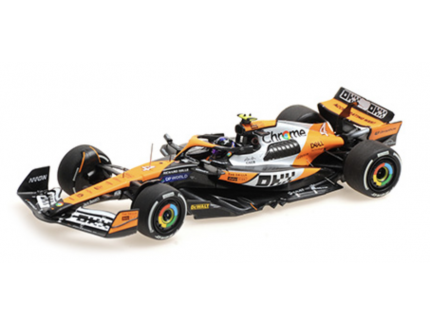 MCLAREN FORMULA 1 TEAM MCL38 – LANDO NORRIS – WINNER SINGAPORE GP 2024 MINICHAMPS 1/43