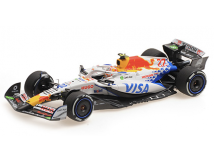 VISA CASH RB FORMULA ONE TEAM VCARB 02 – YUKI TSUNODA – CHINA GP 2025 MINICHAMPS 1/43
