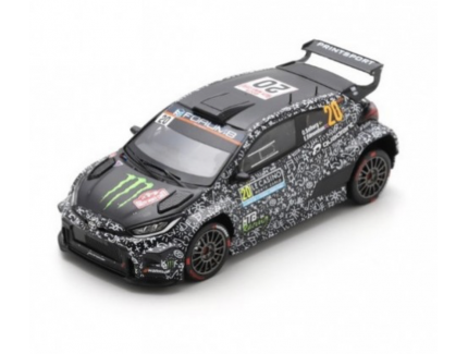 TOYOTA GR Yaris Rally 2 N°20 Printsport Racing Team Rallye Monte Carlo 2025 SPARK 1/43