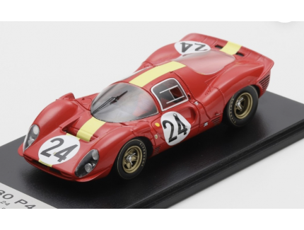 FERRARI 330 P4 N°24 3ème 24H Le Mans 1967 Willy Mairesse - Jean Beurlys LOOKSMART 1/43