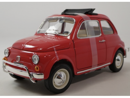 Fiat 500L Rouge 1968 BURAGO 1/18