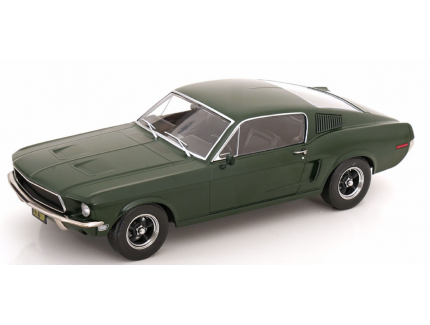 FORD MUSTANG GT FASTBACK verte 1968 KKSCALE 1/18