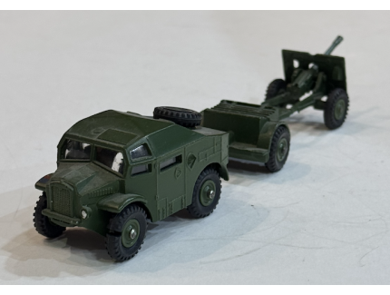 25-POUNDER FIELD GUN SET 1960 DINKY TOYS 1/55°
