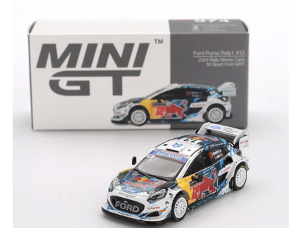 Ford Puma Rally1 #13 2024 Rally Monte Carlo M-Sport Ford WRT MiniGT 1/64°
