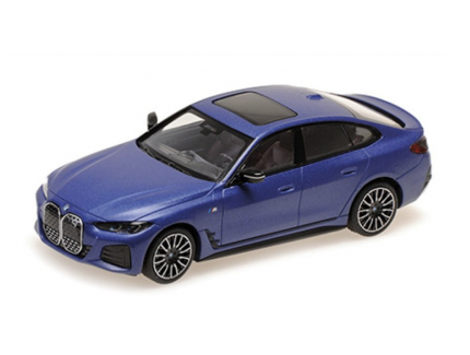 BMW I4 M50 Matt Blue Metallic Minichamps 1/43°