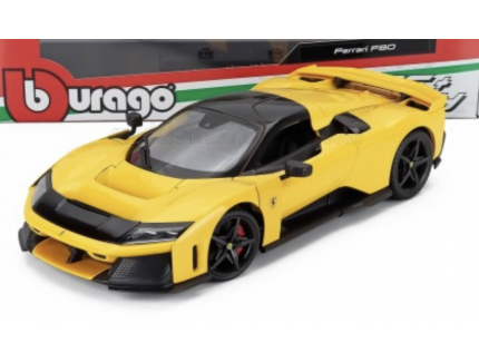 FERRARI F80 – 2024 JAUNE MODENA BURAGO 1/18